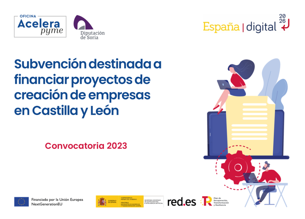 Subvención JCYL a la creación de empresas - acelerapymesoria